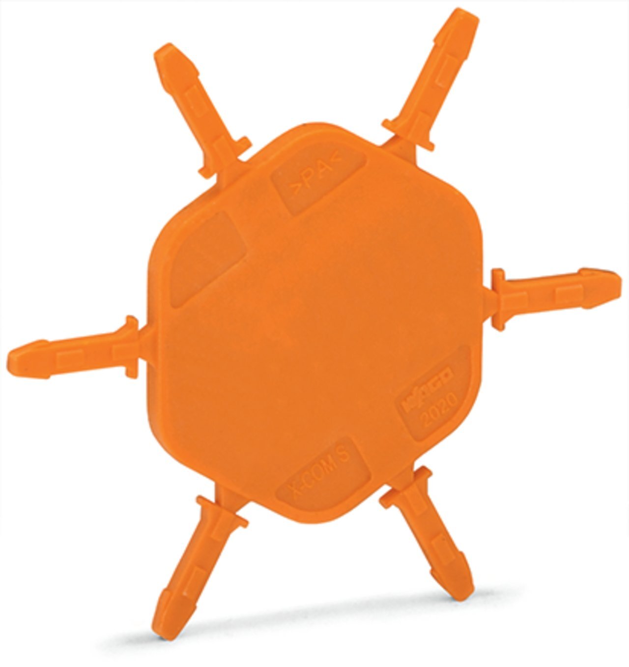 2020-100 Carrier with Coding Pin, For Use With Coding of Female Plugs, 0.021 MJ Fire Load, Polyamide, Orange