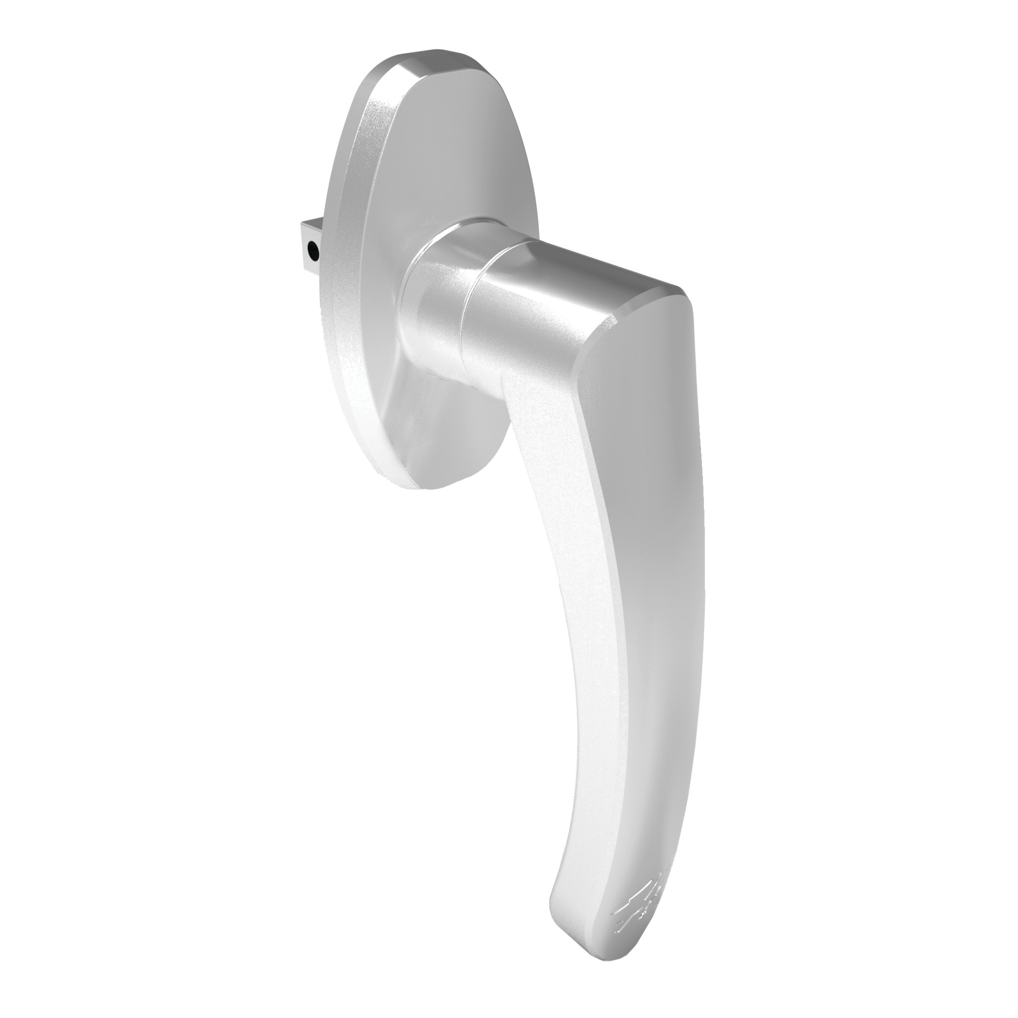 AL3CR A80 3-Point Clockwise Latch Kit, Non-Locking Handle, For Use With 1-Door Type 12 Enclosures, Steel, Zinc Plated