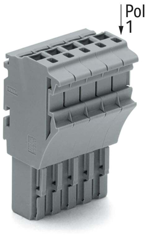 2022-110 Operating Tool 1-Conductor Female Connector, 690 V, 24 A, 22 to 12 AWG Wire, 10 Poles