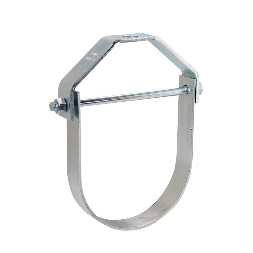 B3100-8SS4 Standard Pipe Clevis Hanger, 8 in Pipe, 3/4-10 Rod, 2000 lb Load, 304 Stainless Steel