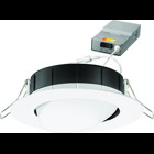 4'' wafer-thin LED downlight, Square, Smooth, LED, Switchable White, 90 CRI, Matte white, SKU - 264T63