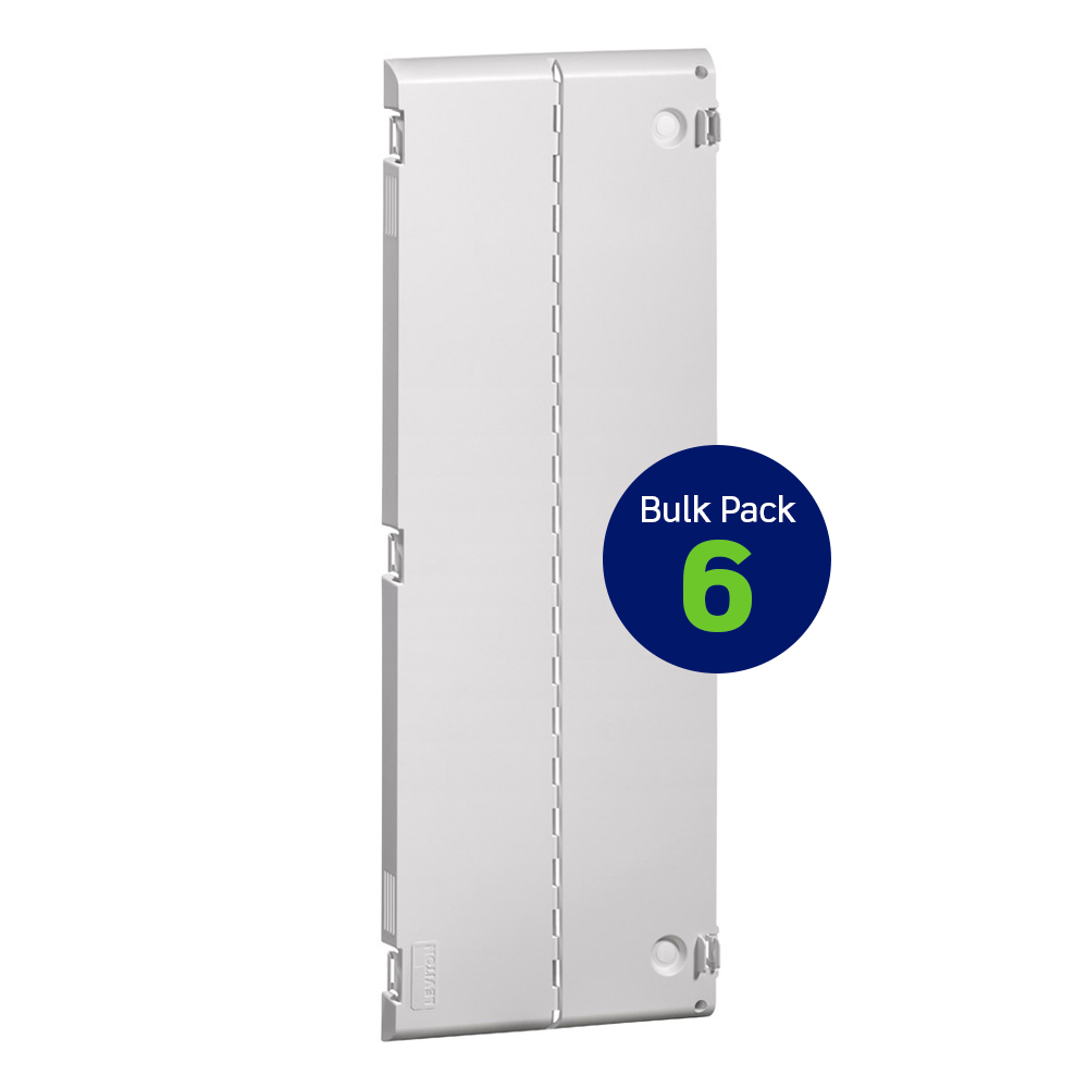 49605-42B Vented Hinged Door, For Use With 42 in Wireless Structured Media Centers, Plastic, 43.9 in H x 15.69 in W x 1.75 in D