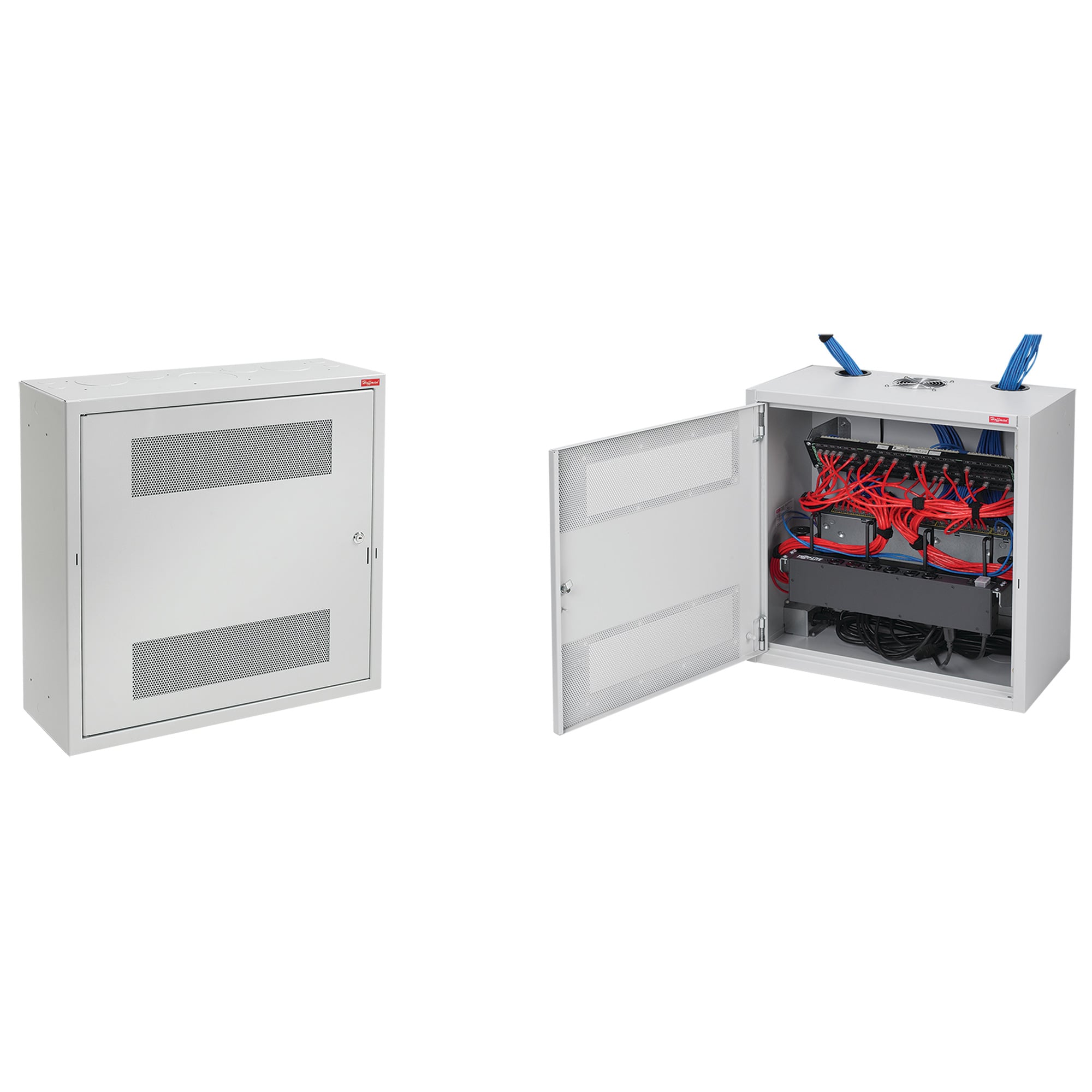 DBS24248G DWS1 Low Profile Cabinet, 24 in L x 24 in W x 8.34 in D, NEMA 1 NEMA Rating, Steel