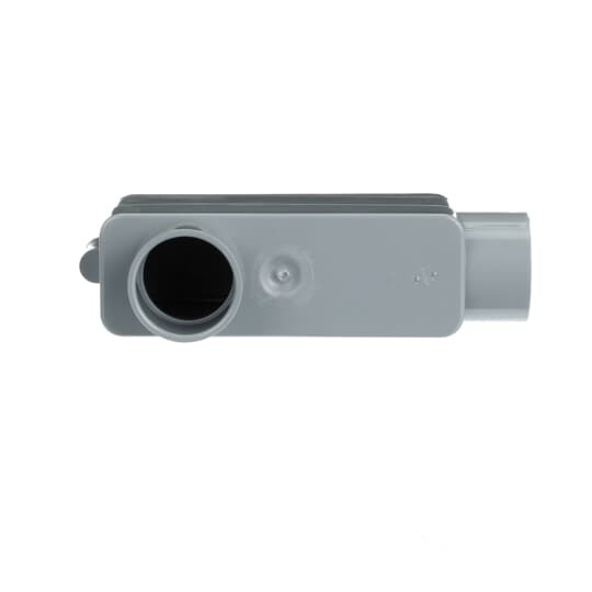E986F Carlon Type LB Non-Metallic Conduit Body, 1 in Hub, 12 cu-in Capacity, PVC