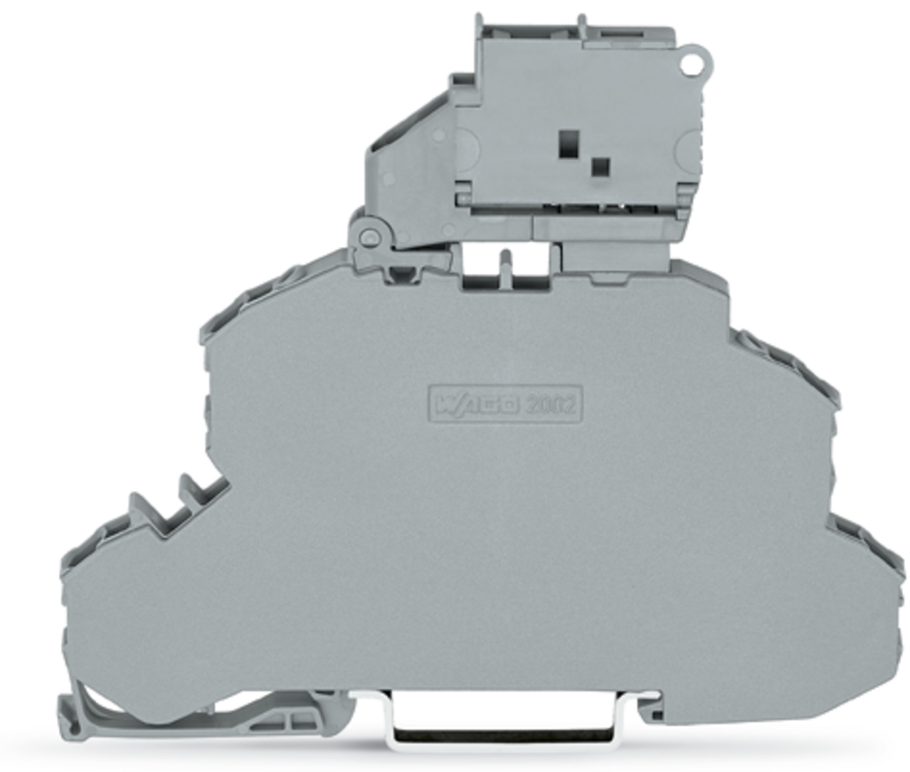 2002-2611, 250 V, 6.3 A, 22 to 12 AWG Wire, 2 Poles, DIN Rail Mount