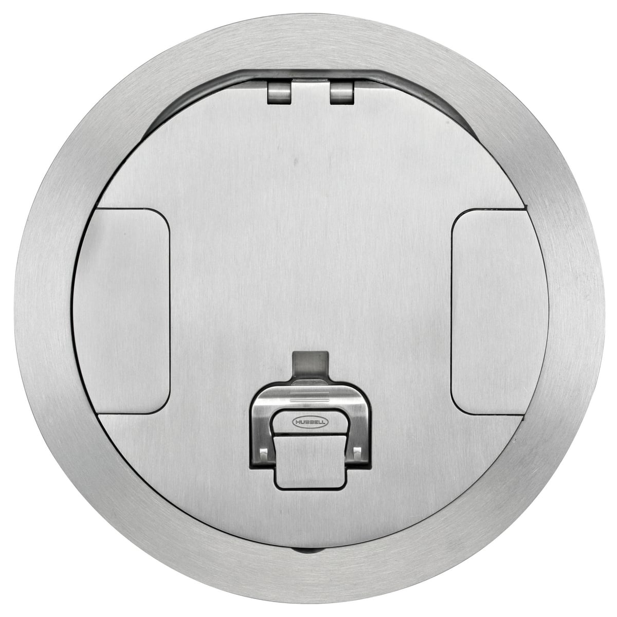 CFBS1R8CVRALU CFB2G Standard Floor Box Cover, 8 in Dia, 7-1/2 in L x 7-1/2 in W x 1.3 in D