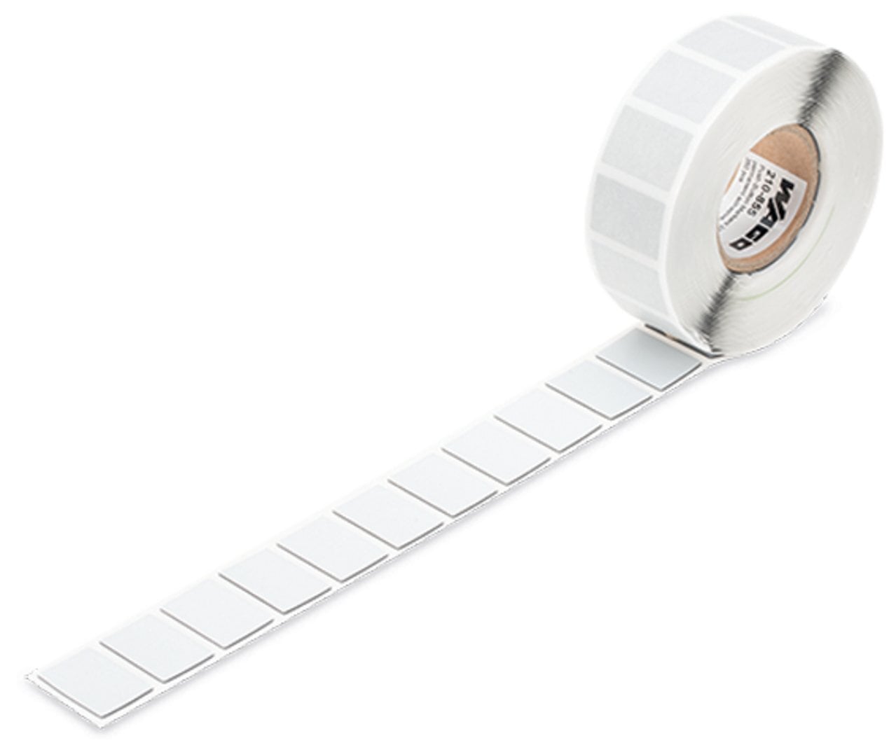 210-855 Push-button Marker, Polyester, Silver