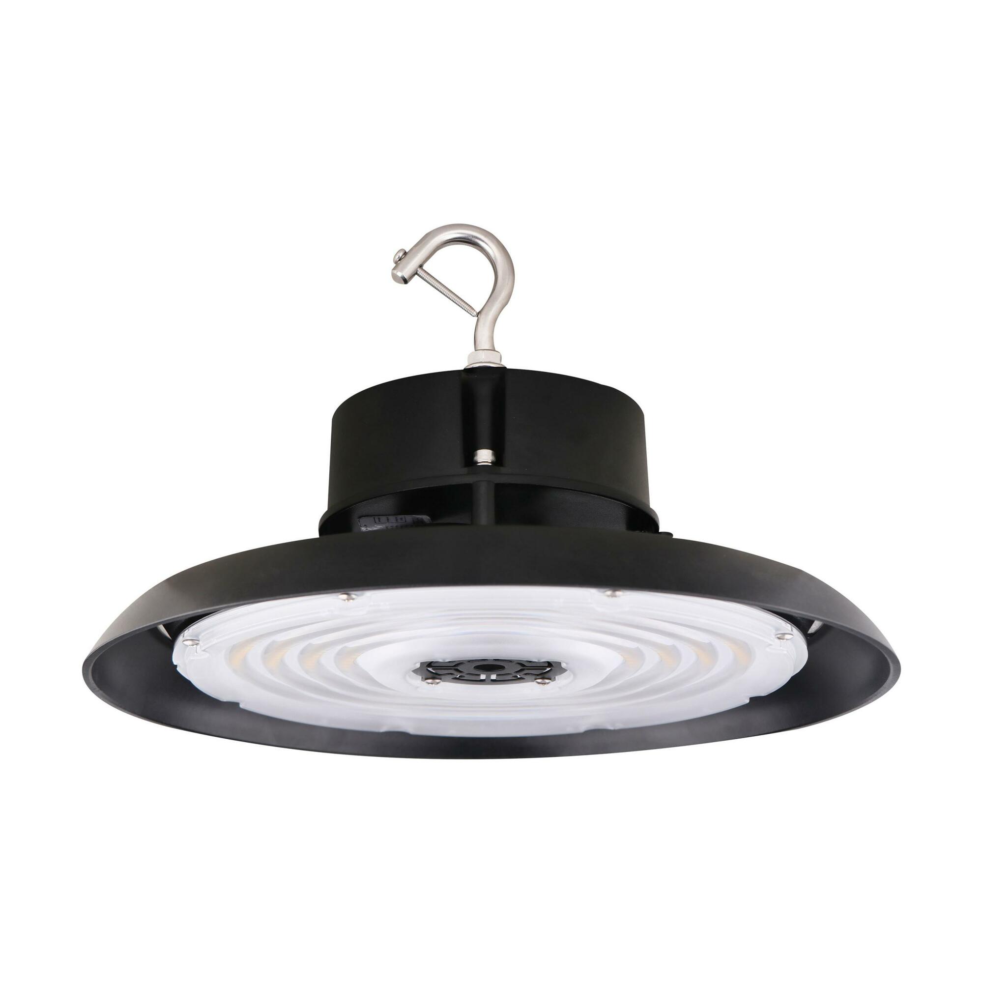 65-784R1 Nuvo UFO High Bay, (1) Lamps, 150 W Fixture, 120-277 V, Black Housing