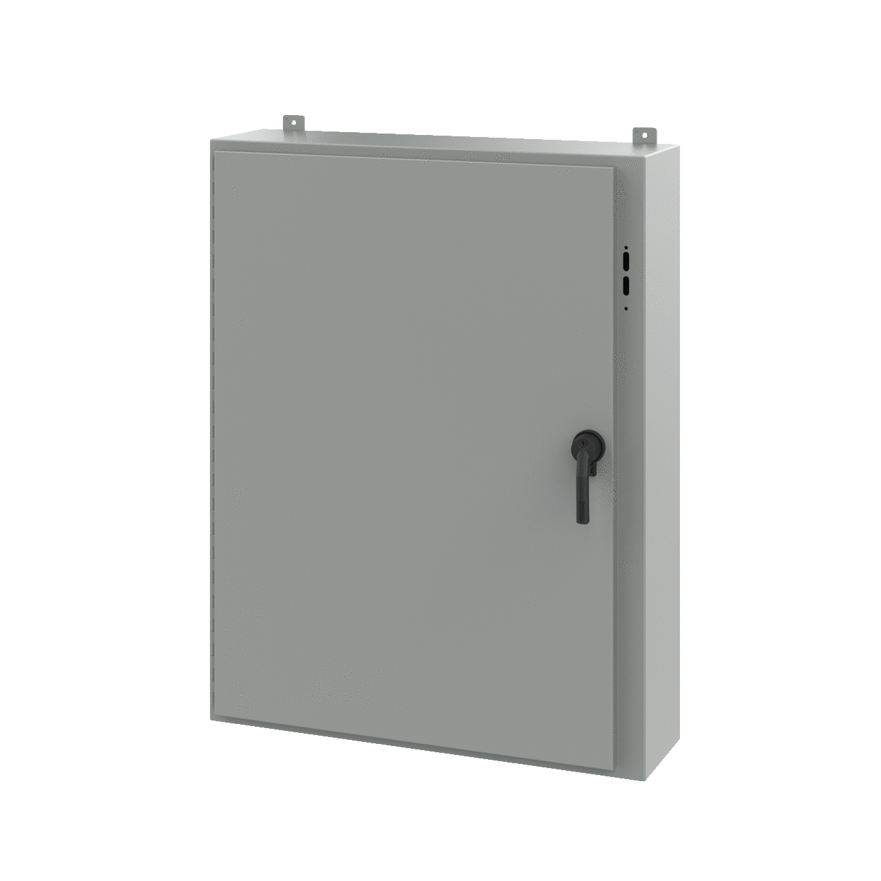 A48SA3810LPPL A25 Preferred Cutout Disconnect Enclosure With Handle, 48 in L x 37.38 in W x 10 in D, NEMA 12/13 NEMA Rating, Steel