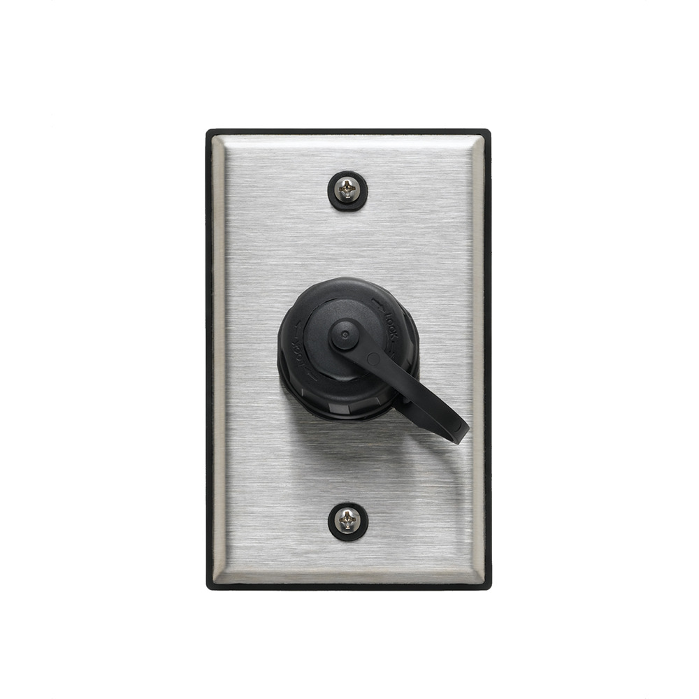 D670K-1S1 DuraPort Industrial Single-Gang Outlet Kit, RJ45 Cable, Surface Mount