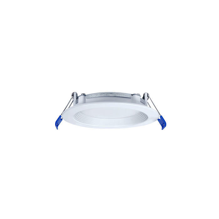 DBR40-S1W DBR Series Round Downlight, 120 V AC, Die Cast Aluminum Housing