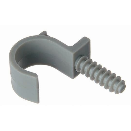 E977NDC-CTN Carlon 2-Hole Non-Metallic Masonry Conduit Clamp, 1/2 in Conduit, Nylon