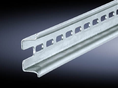 4933000 Support Rail, 18 in L, For Use With SZ, VX, SE, TS8, TS 35/15, ES 5000 Series 500 mm W x 500 mm D Enclosure, Carbon Steel