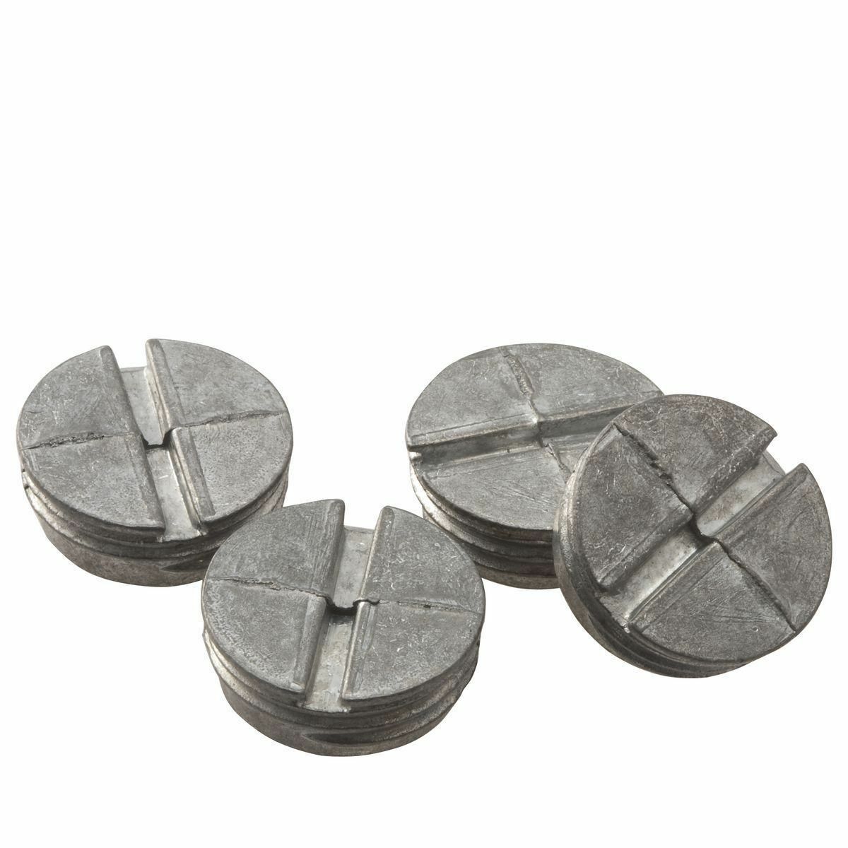 5269-0 Closure Plug, 1/2 in NPT Thread, Die Cast Zinc, Gray