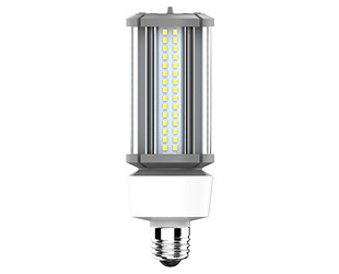 HIDFA-27S-E26-850-BYP HIDFA HID Replacement Lamp, 12, 18, 27 W, E26 Lamp Base LED Lamp, Post Top Vertical Shape, 1740, 2610, 3915 Lumens