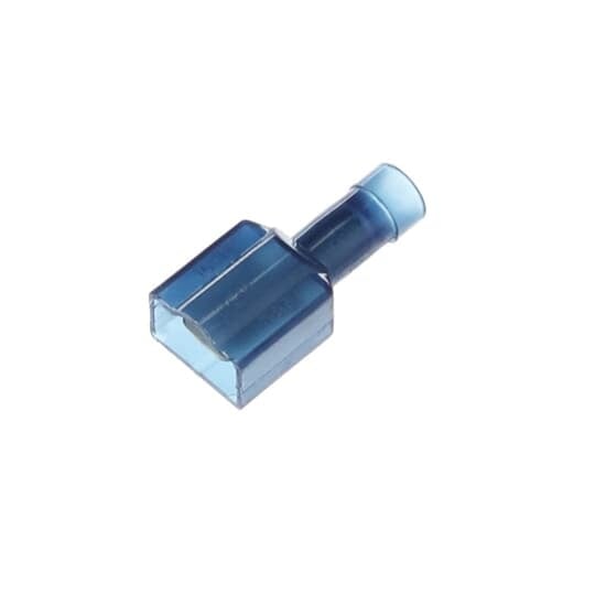 RB25177 Sta-Kon 250 Nylon Insulated Male Tab Disconnect, 16 to 14 AWG Conductor, 0.25 x 0.032 in Tab, Brass, Blue