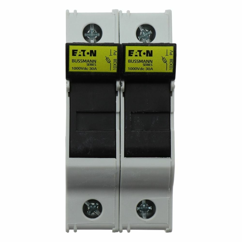 CHPV2U Modular Fuse Holder, 1 kV DC, 30 A, Class: CC/Midget, 18 to 4 AWG Wire, 2 Poles