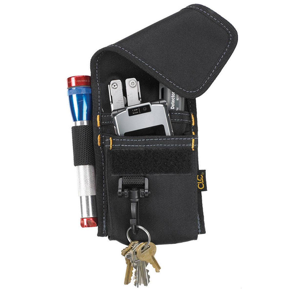 1104 Multipurpose Tool Holder, Polyester Fabric, Black