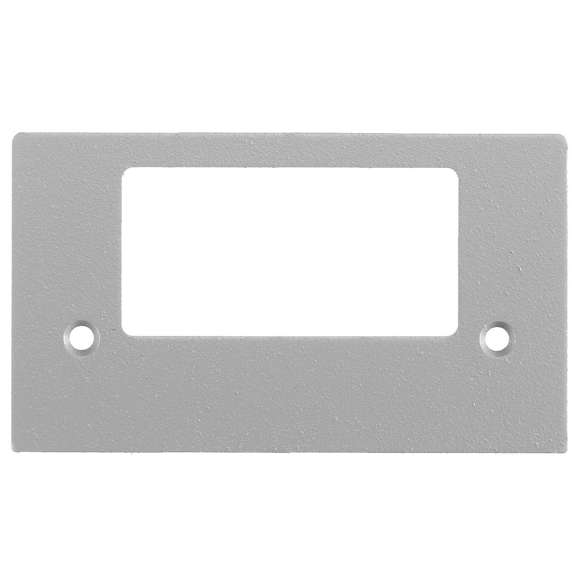 SS2309SLGYA GFCI Standard Faceplate, 2.51 in L x 4.39 in W, Aluminum