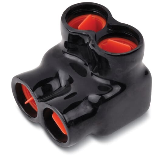 AMT250 Blackburn AMT 2-Port Same Sided Multi-Tap Connector, 10 AWG to 250 kcmil Stranded Conductor, Aluminum