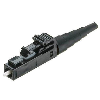 FLCSMBLY OptiCam Field Polished Fiber Optic Connector, LC Simplex Connector, OM2/OM3/OM4 Multi-Mode Fiber, 1.6 to 2 mm Jacketed, Zirconia Ceramic Ferrule