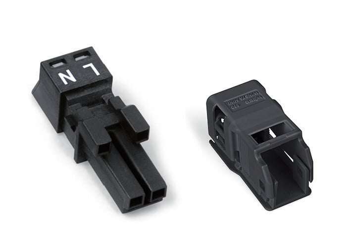 890-202/342-000 2-Pole Socket, 0.173 in, Polyamide (PA66)