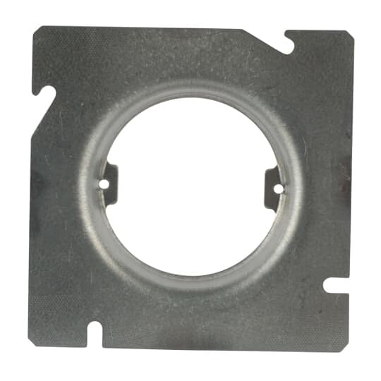 601-CD Steel City Square Box Ring, 4-11/16 in L x 4-11/16 in W, Steel, 1-1/4 in Raised