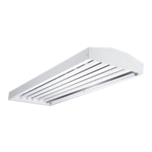 HBI654HT5-L5 Metalux Narrow Beam High Bay Fixture, (6) T5HO Lamp, 351 W Fixture, 120/277 V