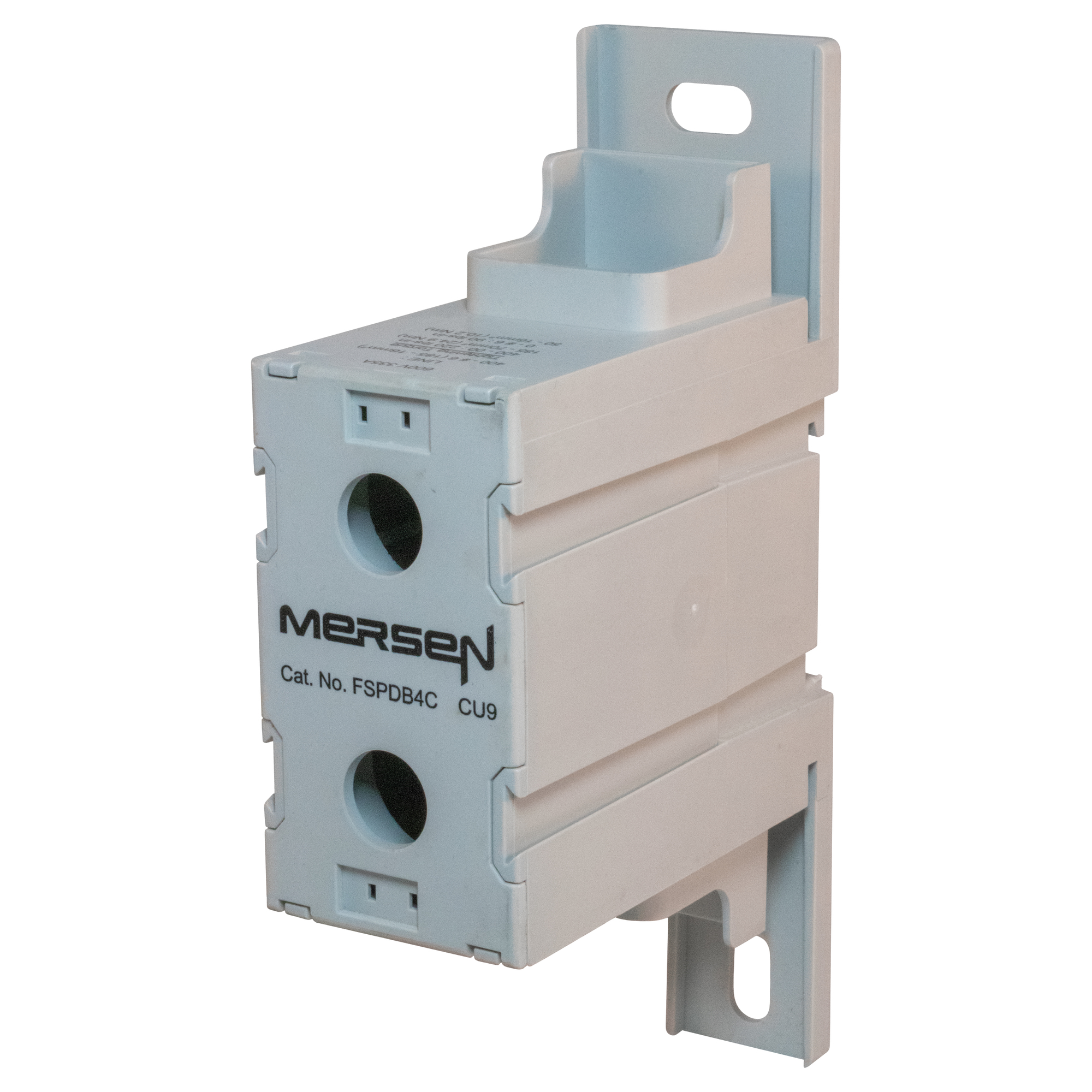 FSPDB4C Finger Safe Power Distribution Block, 600 V AC, 335 A, 1 Pole, 14 to 2/0 AWG Wire