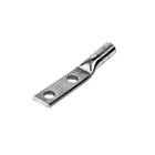 Aluminum Two-Hole Lug - Straight Long Barrel, Wire Range 3/0 ASCR, 3/0 Stranded, 4/0 Compact, 1/2 Inch Bolt Size, Blind-End, Mechanical Dies: 840, K840, 845, TX, Hydraulic Dies: 840, B49EA, EEI, 11A, K840, 249, 76, CSA 24.  For Aluminum and Copper Conductors