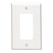 80601-T Decora Midway Size Wall Plate, 1 Gangs, 3.13 in W x 4.88 in H, Thermoset, Light Almond