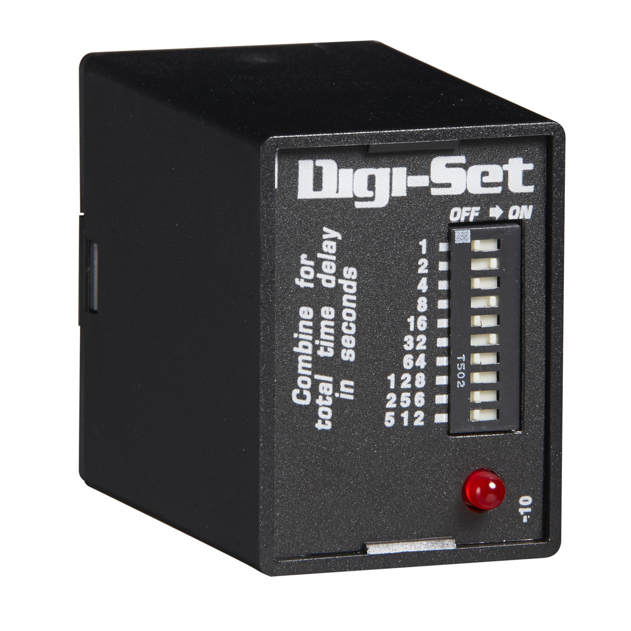 TDS120AL Digital Integrated Circuitry Timing Relay, 1 to 1023 s Setting, 120 V AC, 8 Pin, 1 Form C SPDT Contact