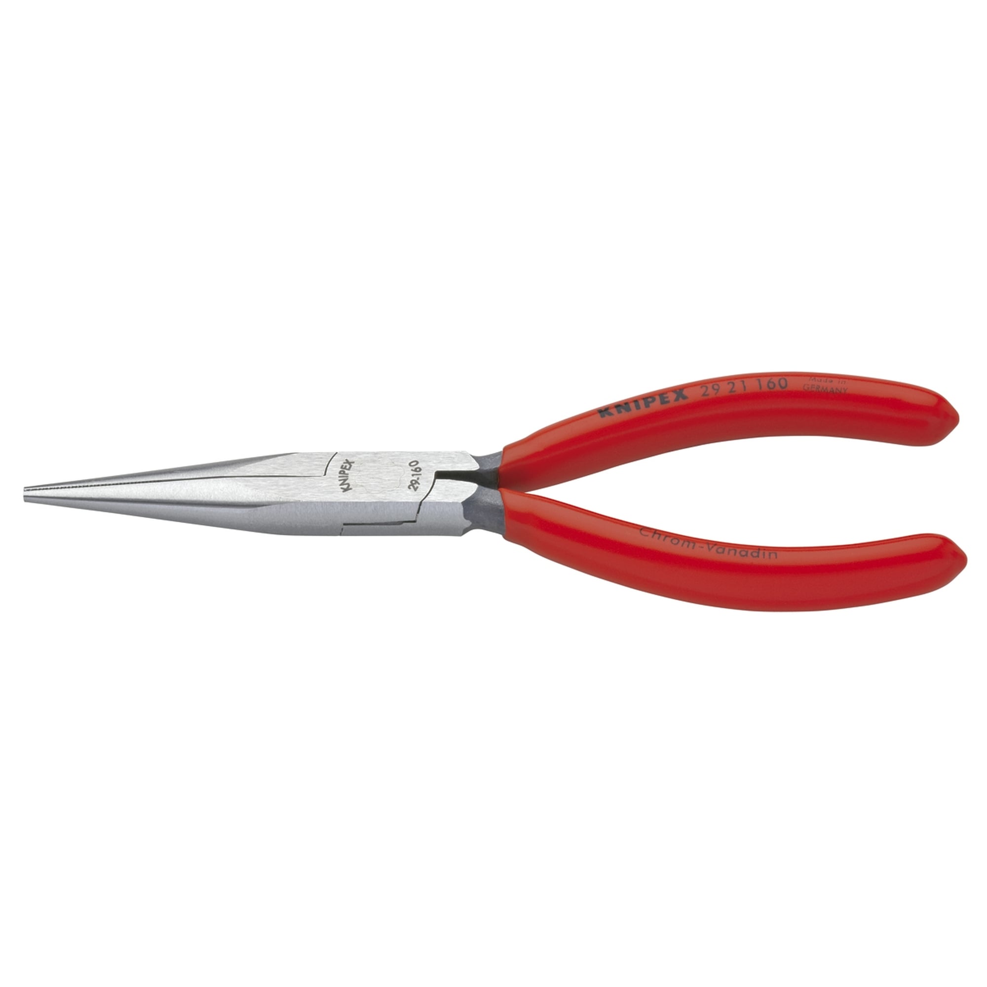 Slim Long Nose Telephone Pliers, 6 1/4 in., Plastic Coating