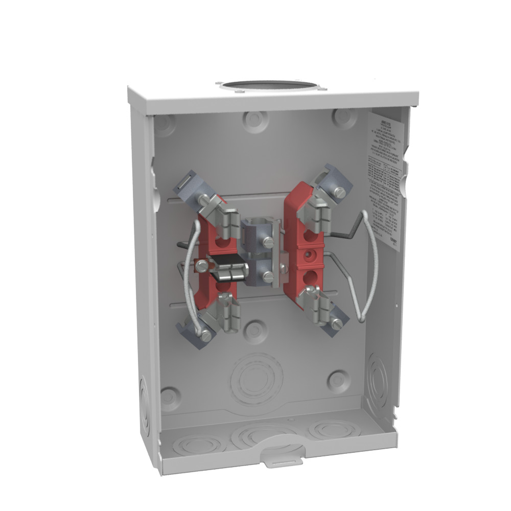 U7487-RL-TG-5T 5 Term, Ringless, Small Hub Opening, Triplex Ground, 125 Amp