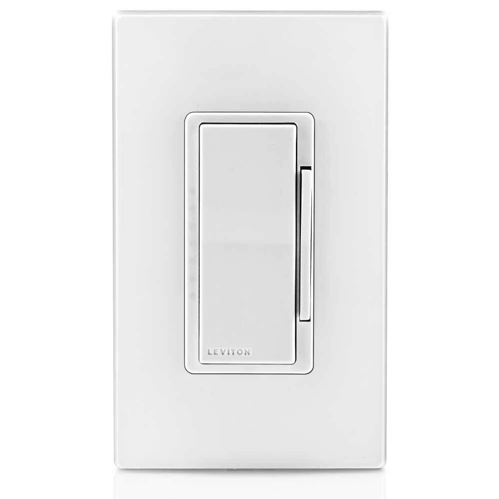 ZS057-ALZ Low Voltage Wireless Wall Dimmer, 24 V DC, 20 mA, Manual ON/OFF Operation, Ivory/Light Almond/White