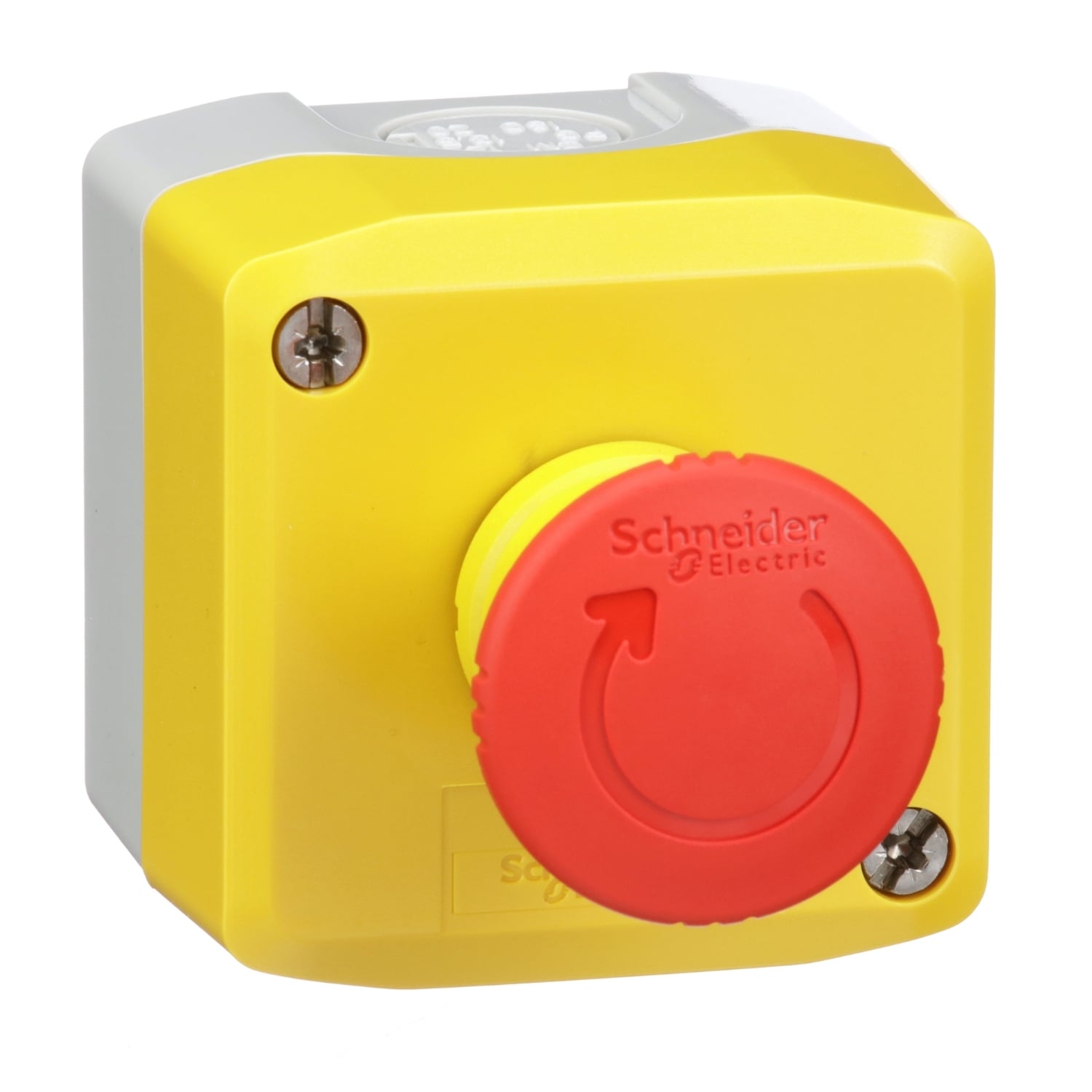XALK Harmony XALK178EH7 Pushbutton Control Station, 600 V AC/DC, 10 A, 1NO-1NC Contact, 1 Operators, NEMA 13/4X NEMA Rating