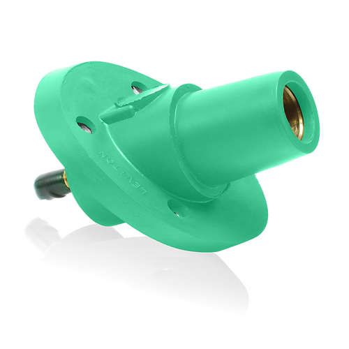 23R24-SG 23 Series Single Pole Panel Mount Receptacle, 600 V, 690 A, 250-750 MCM Wire, Threaded Stud Connection