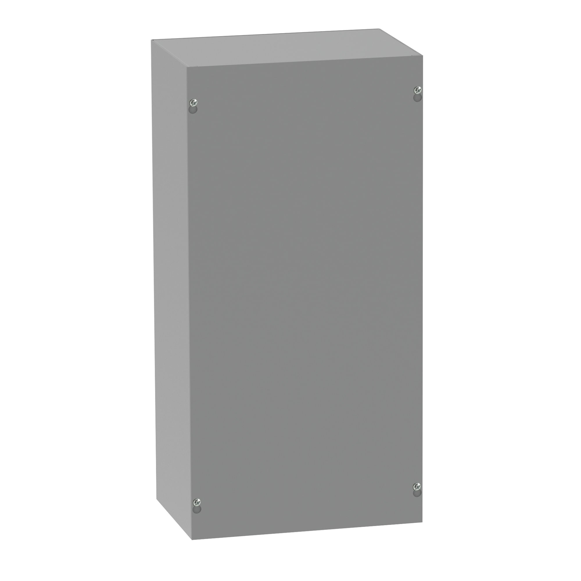 ASE12X6X4NK A90P1 Pull Box, 6 in W x 4 in D x 12 in H, Screw Cover, NEMA 1/IP30, Steel