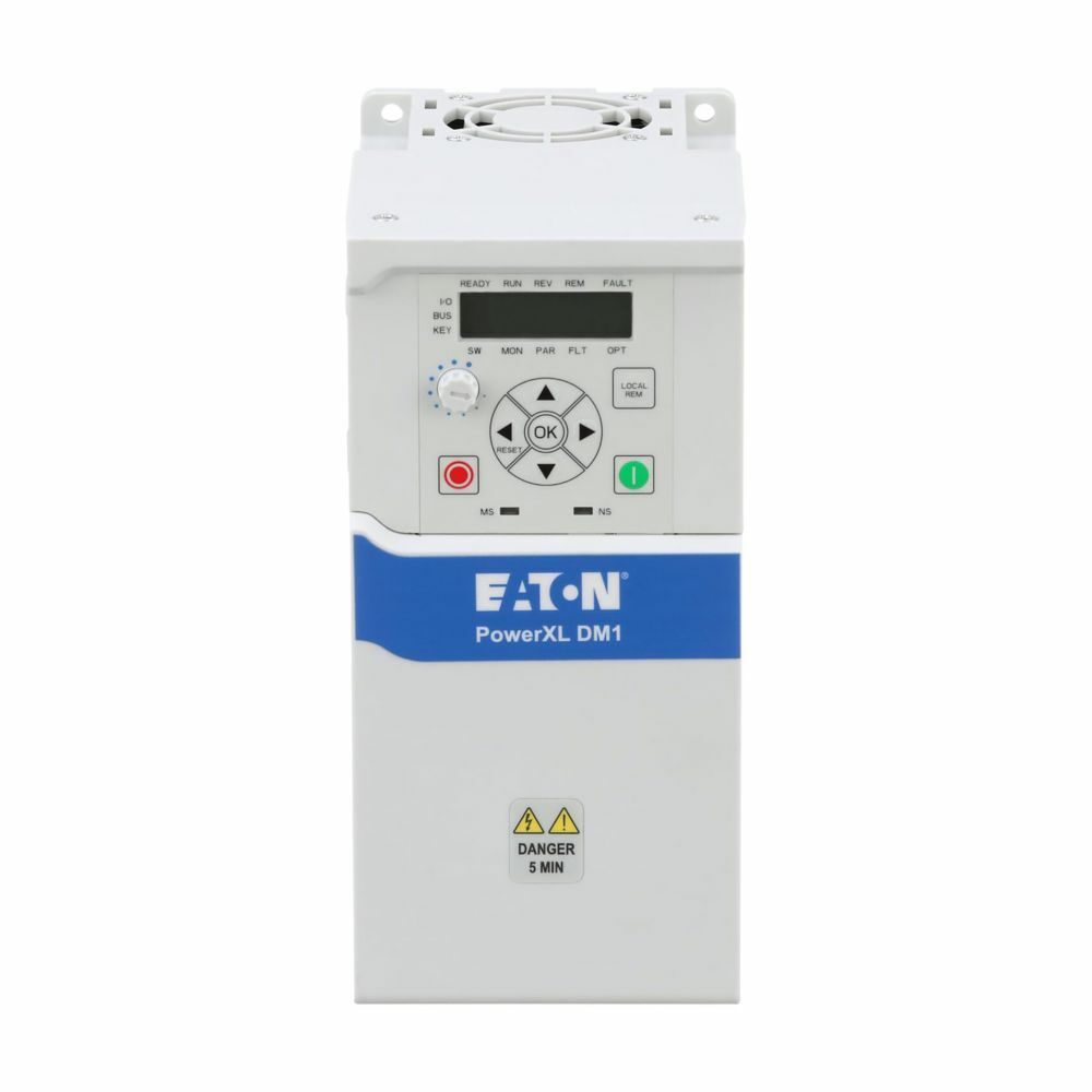 DM1-357D5EB-S20S DM1 Micro Variable Frequency Drive, 575 V AC, 5 hp, 180 mm W x 109 mm D
