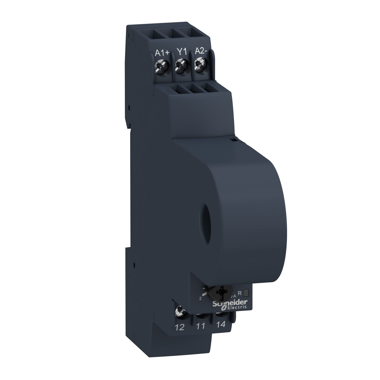RM17JC00MW RM17-J Overcurrent Control Relay, 5 A, 1CO 1 Form C Contact, 24 to 240 VAC/VDC V Coil