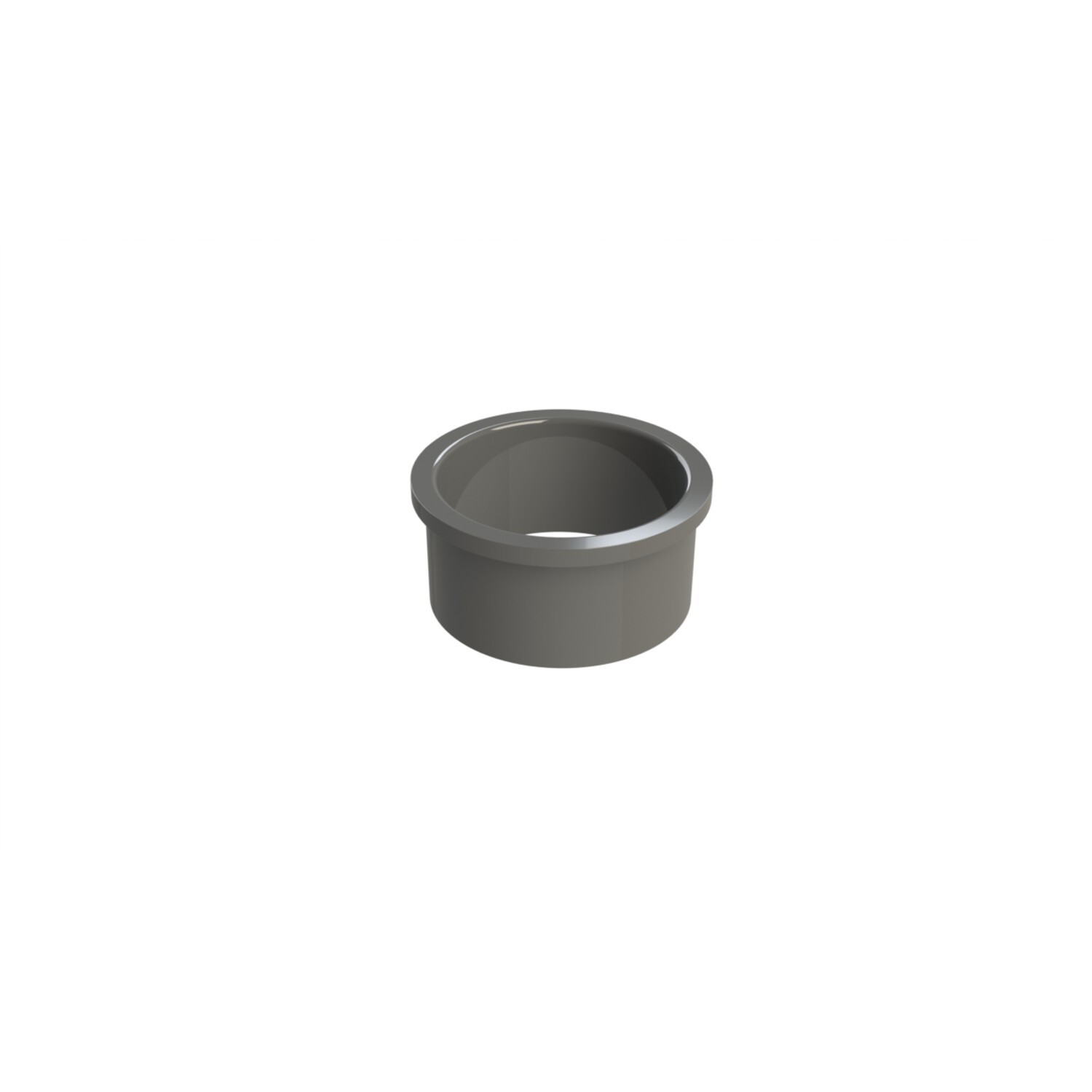 33722 Straight Junction Box Adapter, 3 in, PVC Coated
