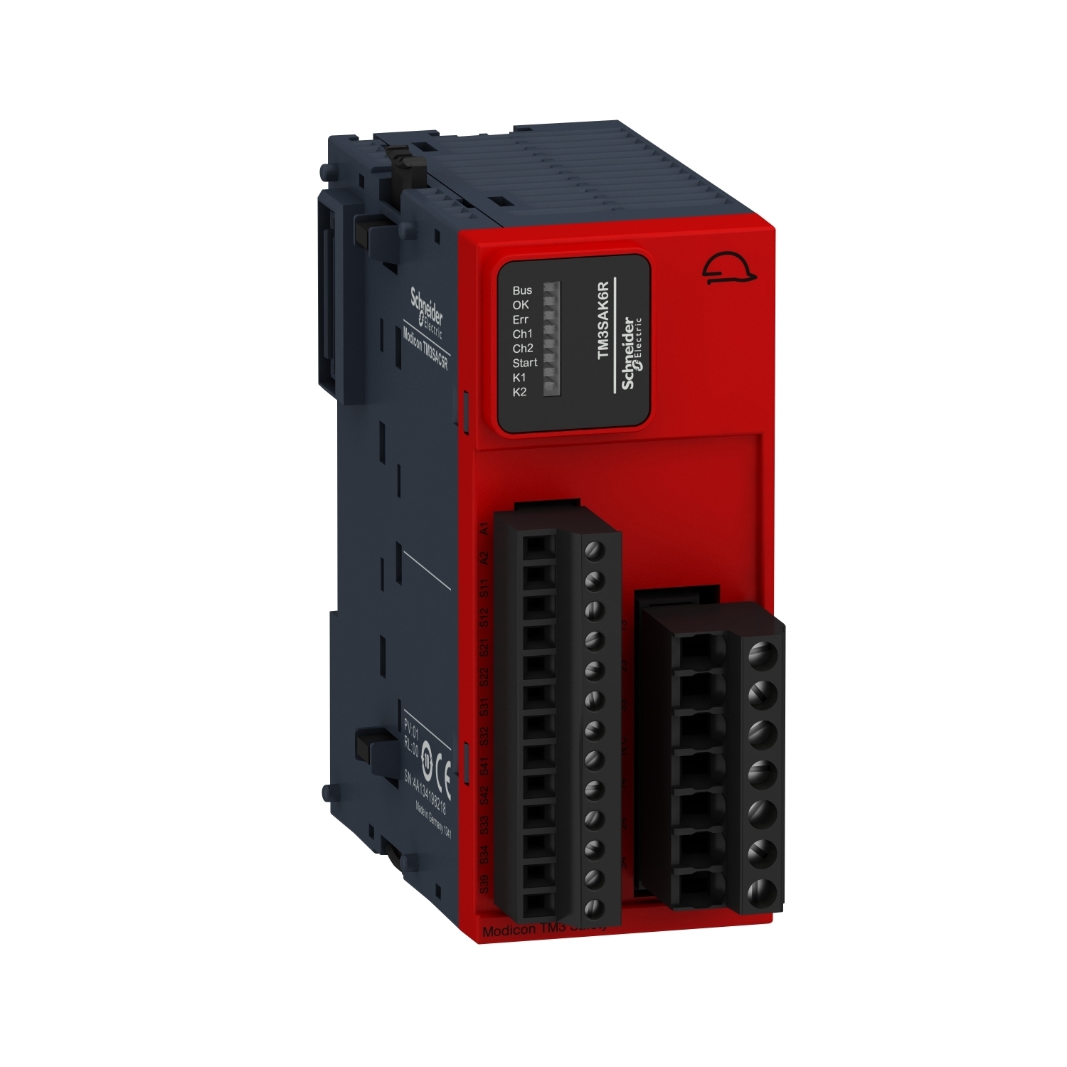 TM3SAK6R Modicon 3-Function Safety Module, 3 Outputs