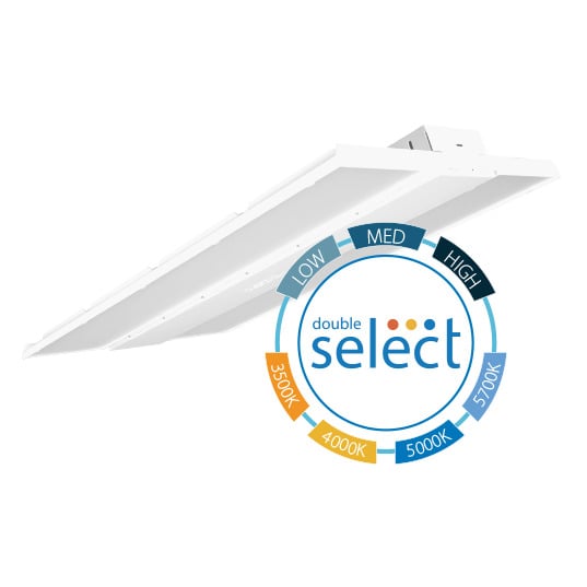 HML3 LED High-Performance High Bay, Selectable 3500K/4000K/5000K/5700K, 120-277V, 80CRI, 100/120/150W