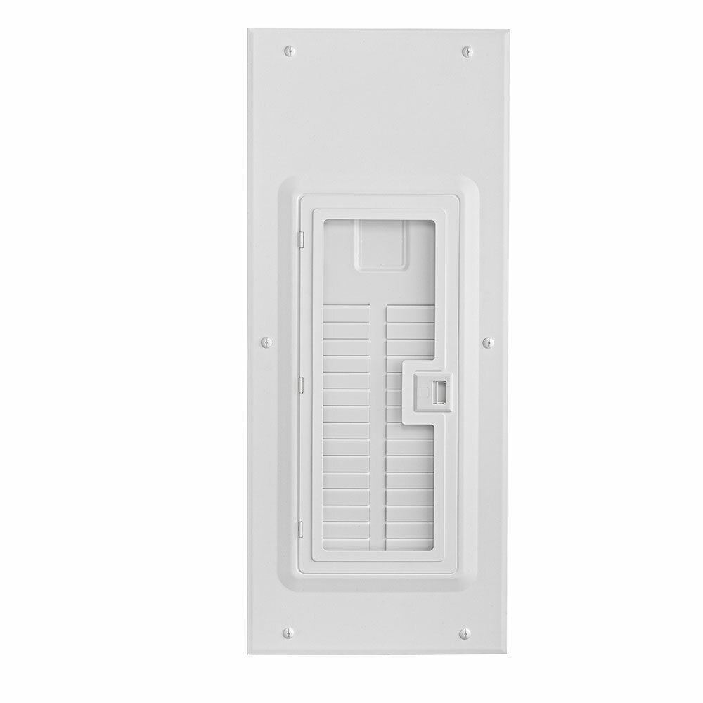 LDC30-W 30-Space Cover and Door With Mounting Hardware and Window, 16-1/4 in W x 39 in H, Surface Mount, Steel