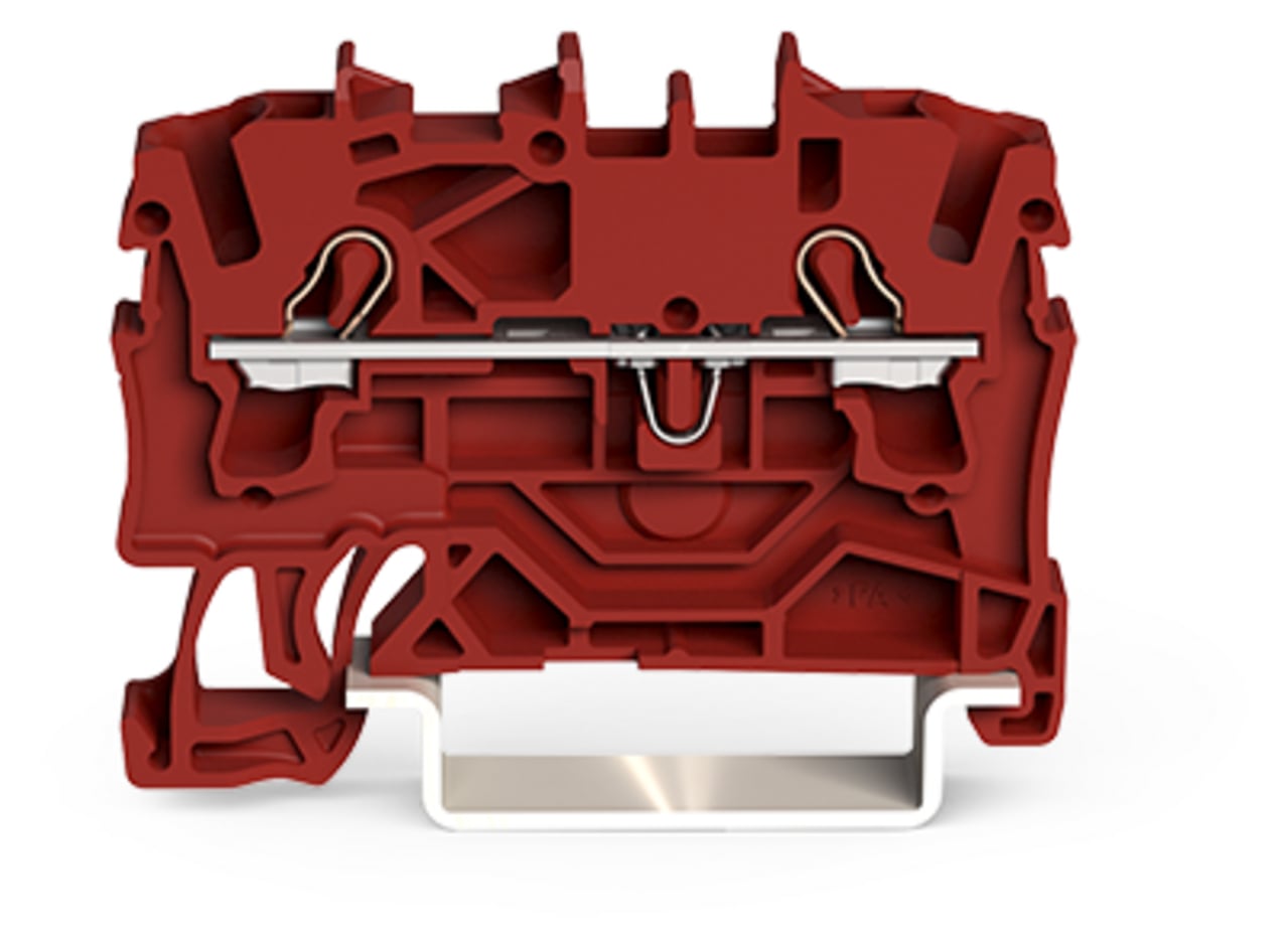 2002-1203 Operating Tool Conductor Terminal Block, 800 V, 24 A, 22 to 12 AWG Wire, 1 Poles, DIN Rail Mount