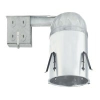 17014AR-LED-ID Quick-Connect Remodel Recessed Housing, LED Lamp, IC Insulation, 120 V AC, 6-1/4 in Ceiling Opening, Aluminum Housing