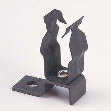 BP-8-D4 2-Piece Conduit Spacer Bracket, 1/2 in, For Use With 2-1/8 in Deep Box, EMT/Rigid Conduit, Steel, Zinc Phosphate