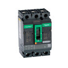 Circuit breaker, PowerPacT H, 90A, 3 pole, 600VAC, 50kA, lugs, thermal magnetic, 80%