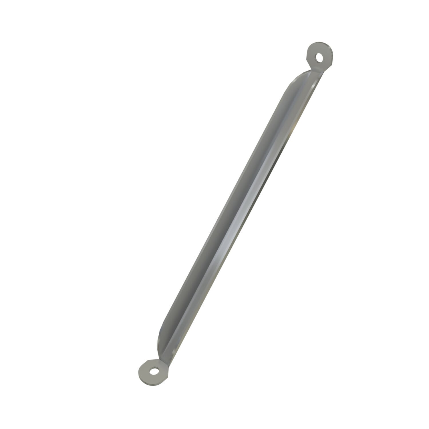 Unistrut Fitting, 1-17/32"x 12", PG