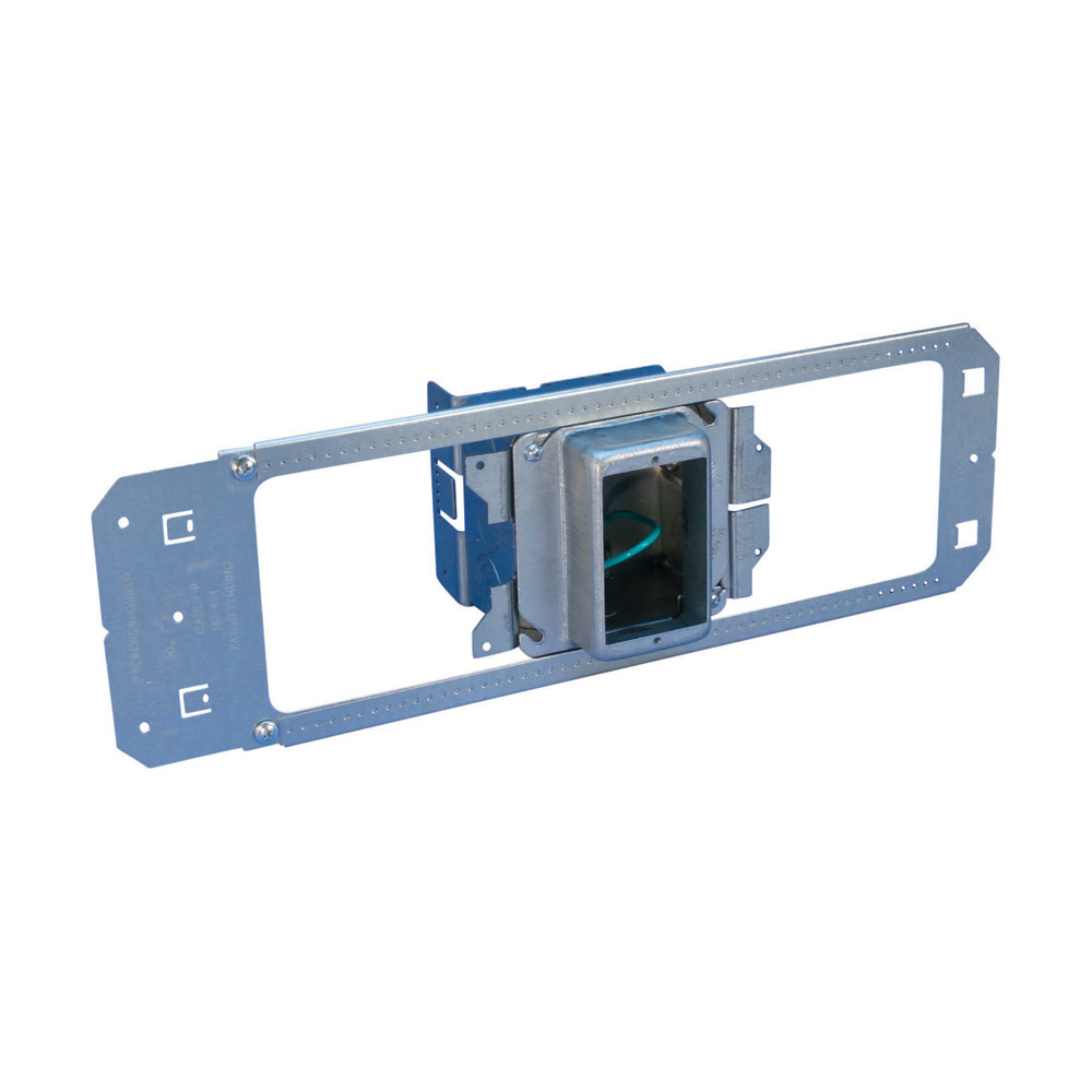 A1BF3G All-in-One Electrical Box With Removable Mud Ring, Steel, 32.8 cu-in Capacity, 1 Gang, 19 Knockouts